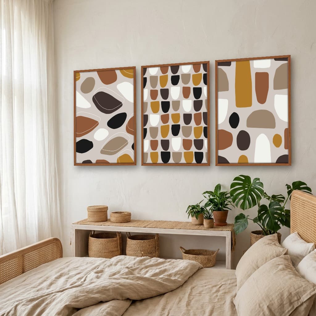 Kit Quadros Decorativos Orgânico
