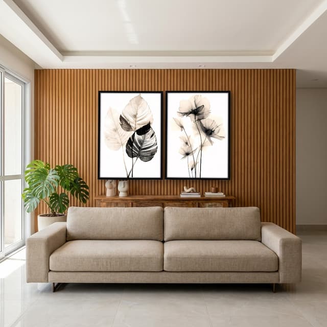 Kit Quadros Decorativos Minimalista