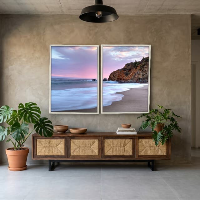 Kit Quadros Decorativos Mar