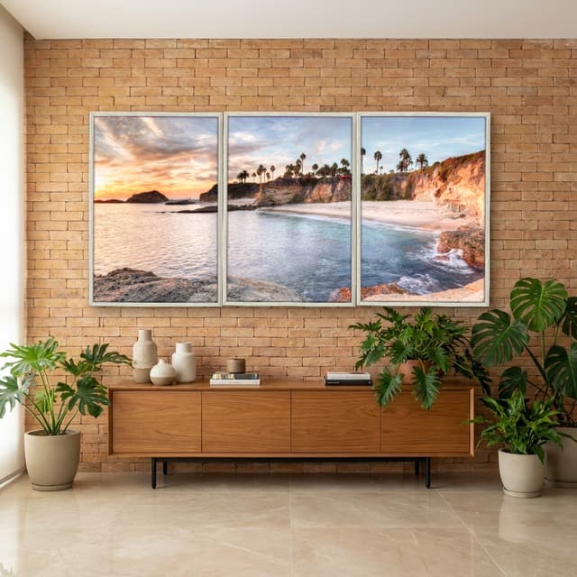Kit Quadros Decorativos Mar