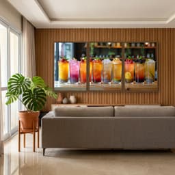 Kit Quadros Decorativos Suco