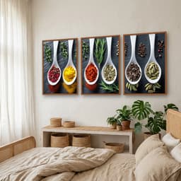 Kit Quadros Decorativos Tempero