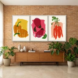 Kit Quadros Decorativos Pimenta