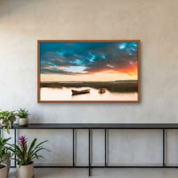 Quadro Decorativo No Lago