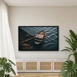 Quadro Decorativo Beira De Lago