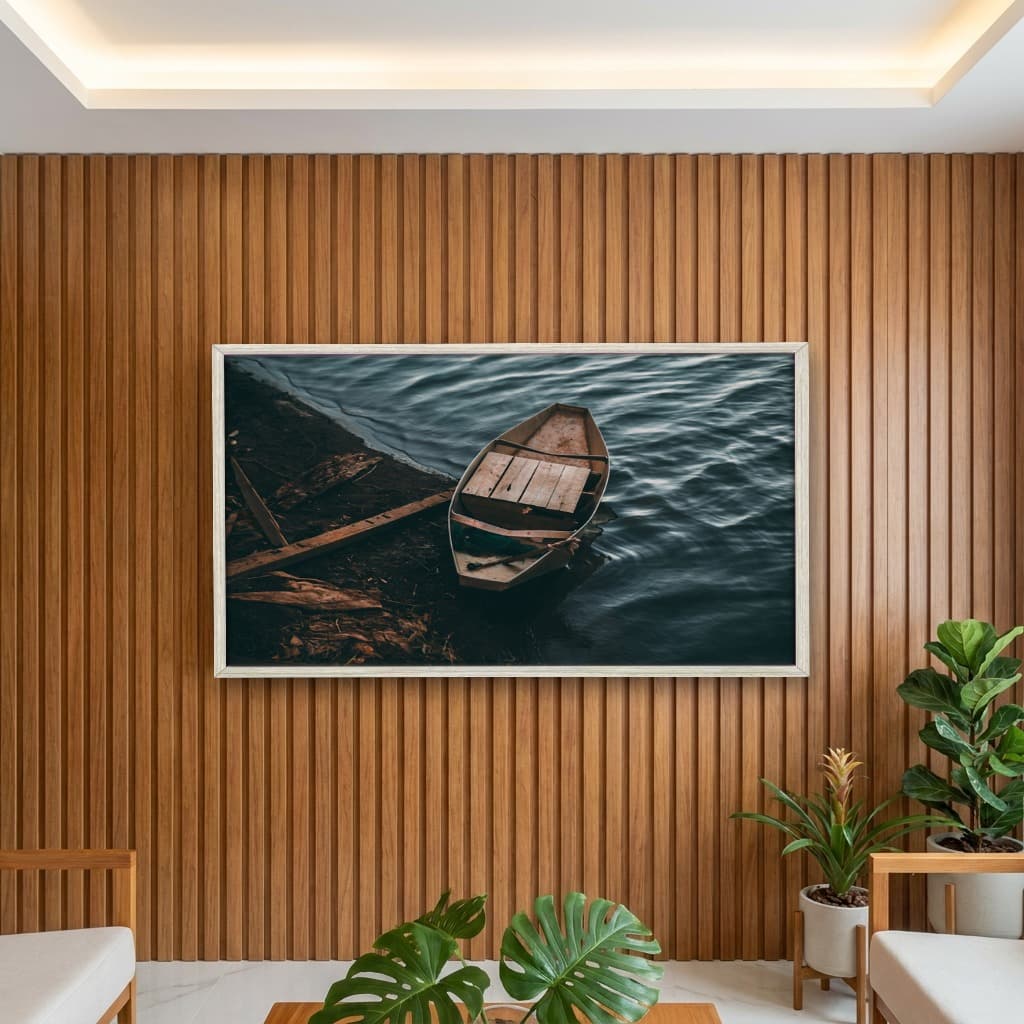 Quadro Decorativo Beira De Lago