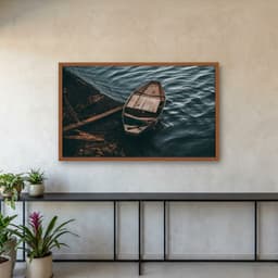 Quadro Decorativo Beira De Lago