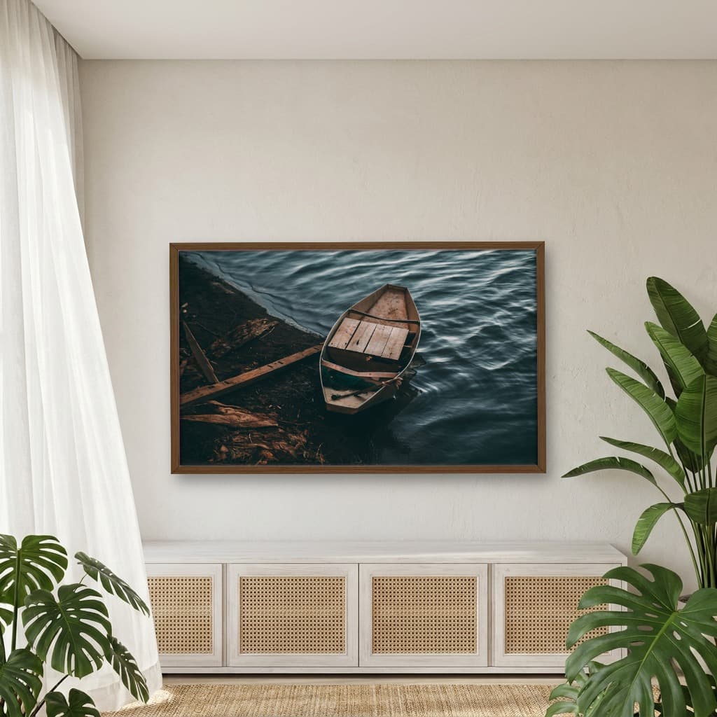 Quadro Decorativo Beira De Lago