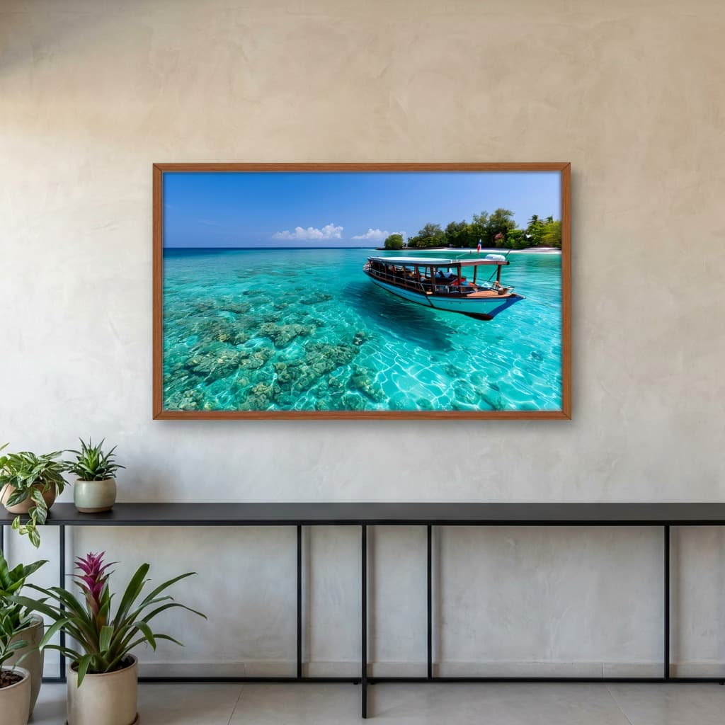 Quadro Decorativo No Mar