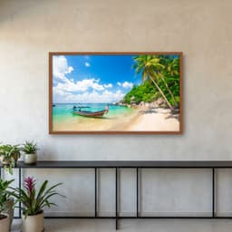 Quadro Decorativo Beira Do Mar