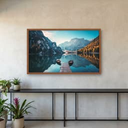 Quadro Decorativo Vista De Montanha
