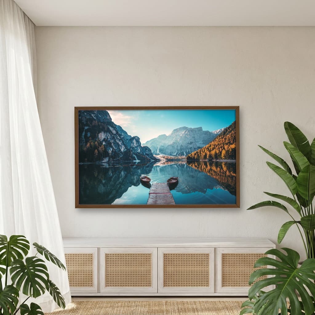 Quadro Decorativo Vista De Montanha