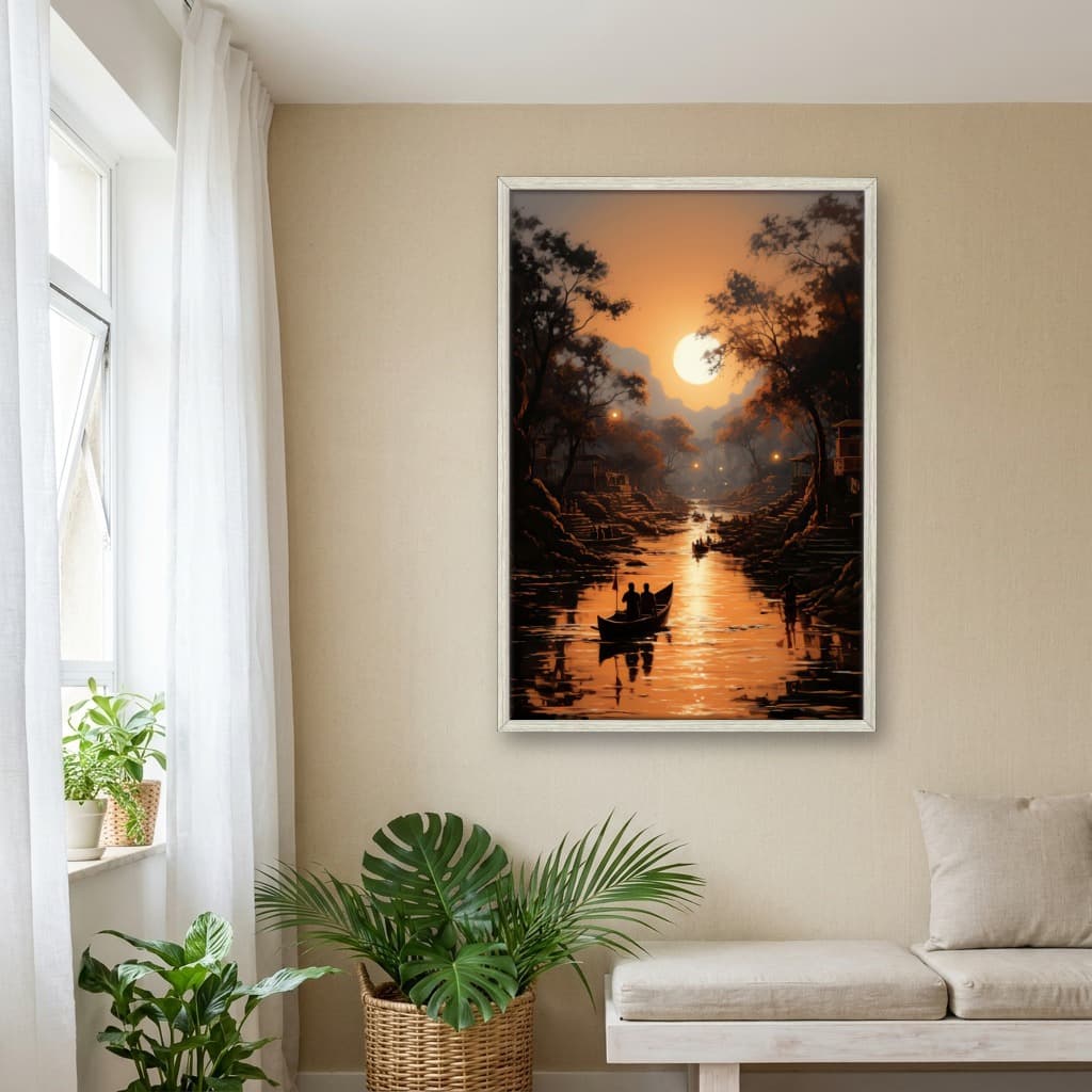 Quadro Decorativo Pôr Do Sol