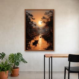 Quadro Decorativo Pôr Do Sol
