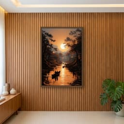 Quadro Decorativo Pôr Do Sol