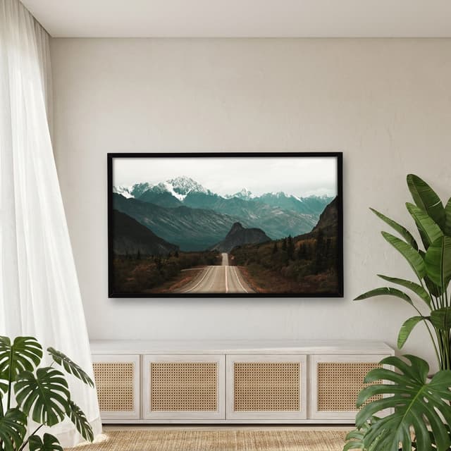 Quadro Decorativo Estrada Com Montanhas