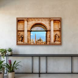 Quadro Decorativo Porta Del Popolo
