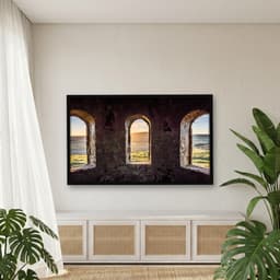 Quadro Decorativo Janela De Castelo