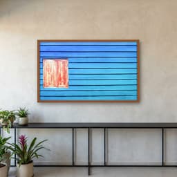 Quadro Decorativo Janela Antiga