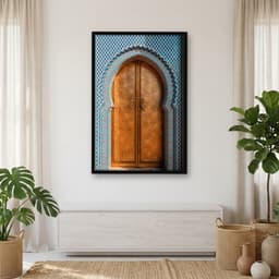 Quadro Decorativo Porta Antiga