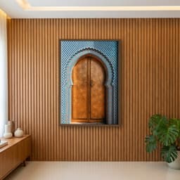 Quadro Decorativo Porta Antiga