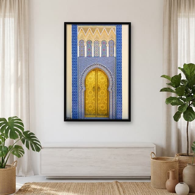 Quadro Decorativo Porta Palácio