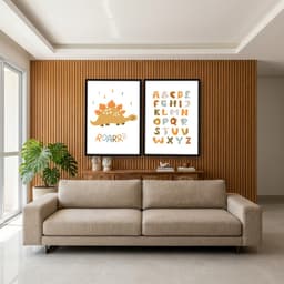 Kit Quadros Decorativos Dinossauro