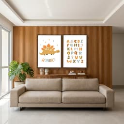Kit Quadros Decorativos Dinossauro