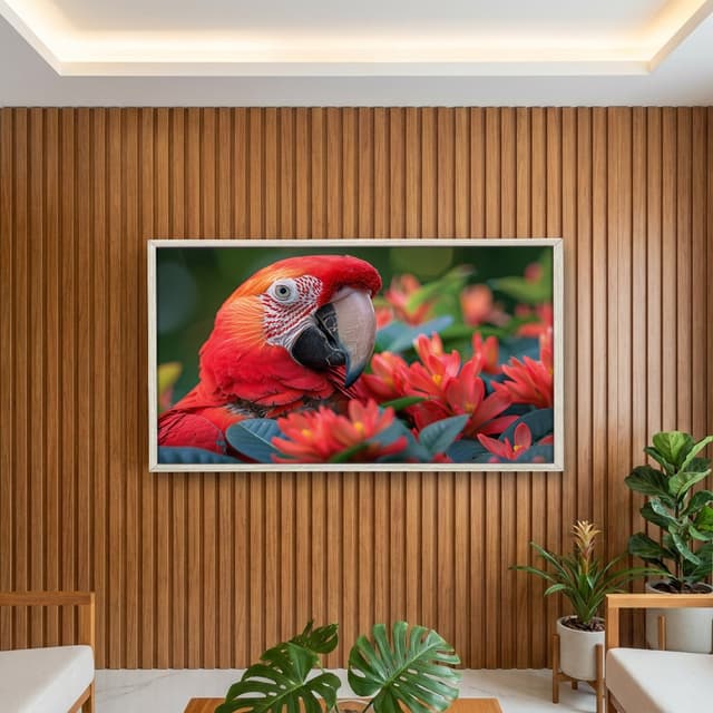Quadro Decorativo Papagaio