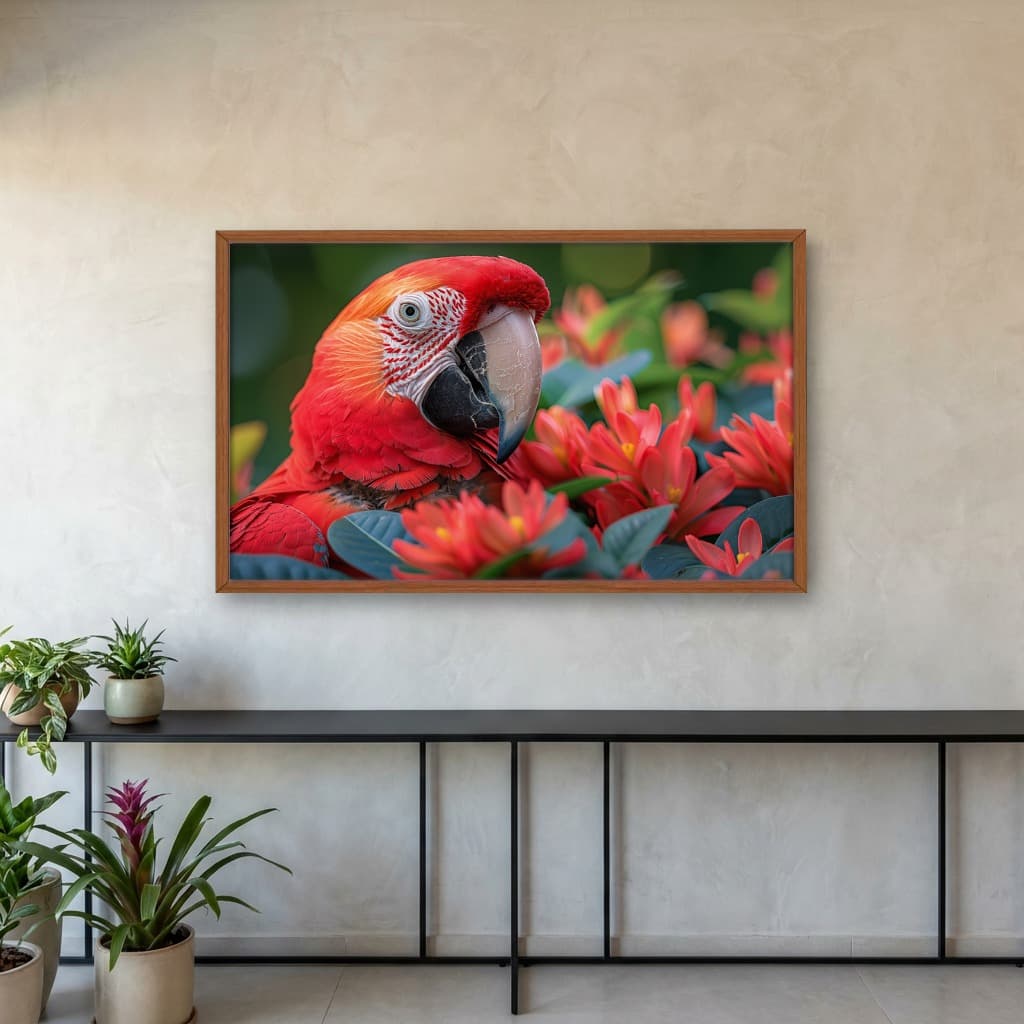Quadro Decorativo Papagaio