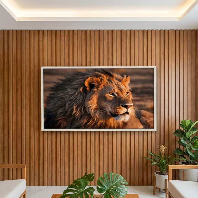 Quadro Decorativo Leão