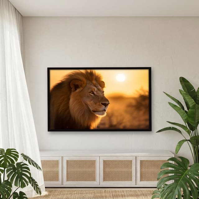 Quadro Decorativo Leão