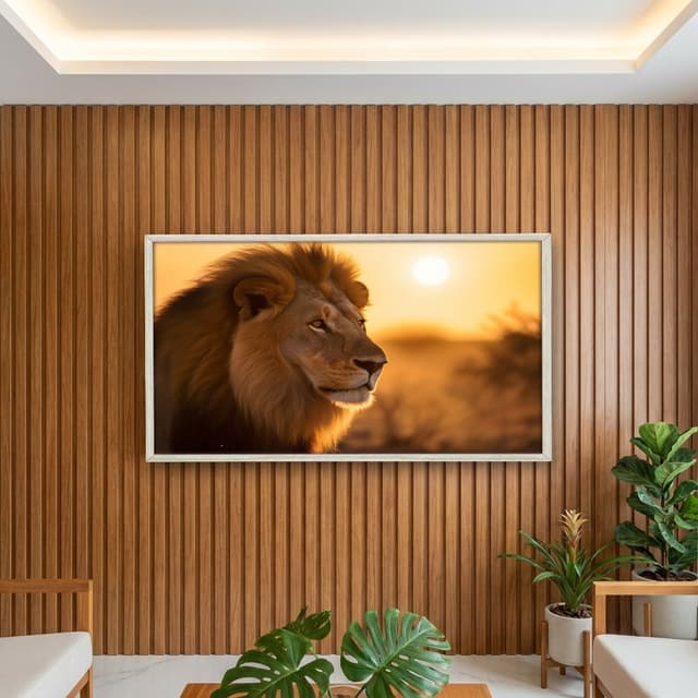 Quadro Decorativo Leão