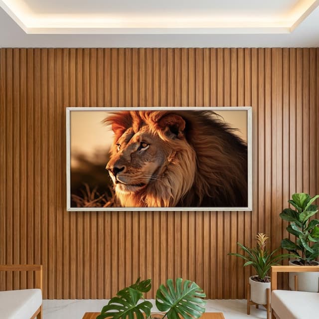 Quadro Decorativo Leão