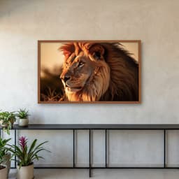Quadro Decorativo Leão