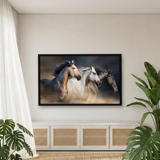 Quadro Decorativo Cavalos