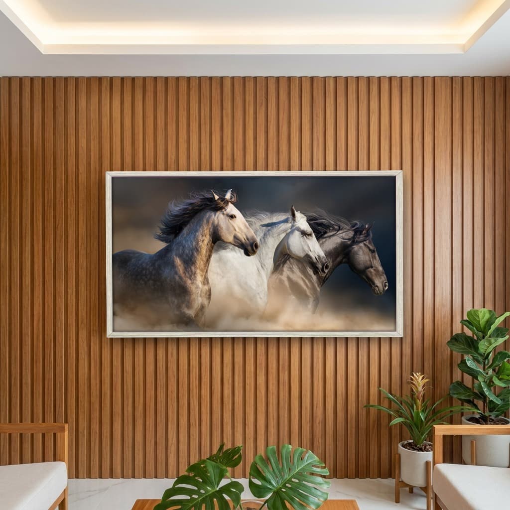 Quadro Decorativo Cavalos