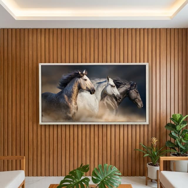 Quadro Decorativo Cavalos