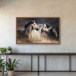 Quadro Decorativo Cavalos