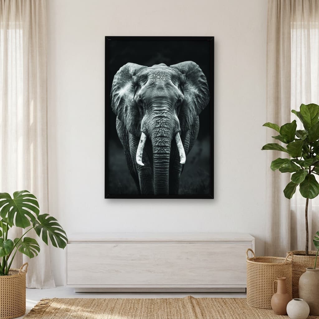 Quadro Decorativo Elefante