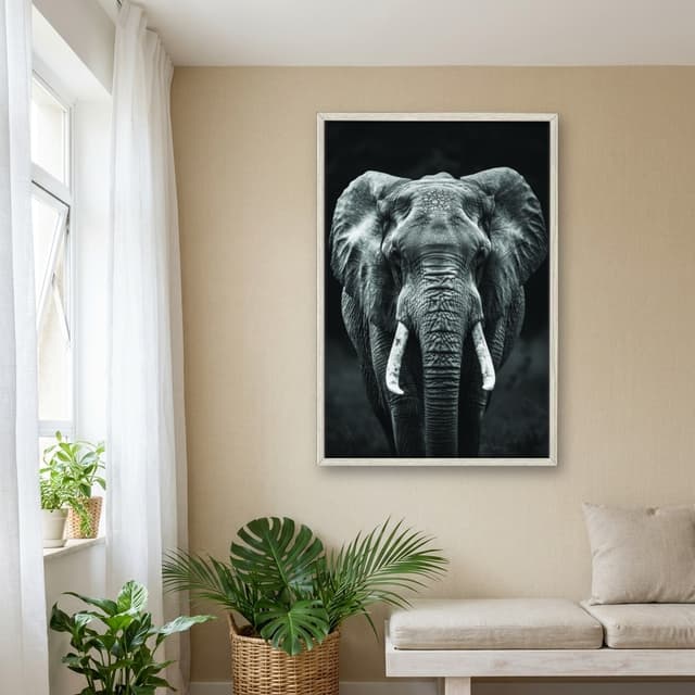 Quadro Decorativo Elefante