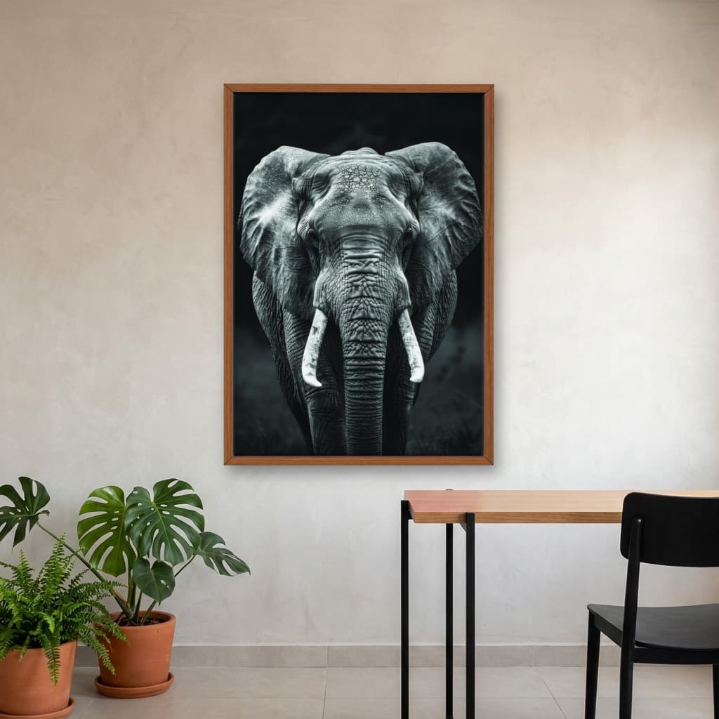 Quadro Decorativo Elefante