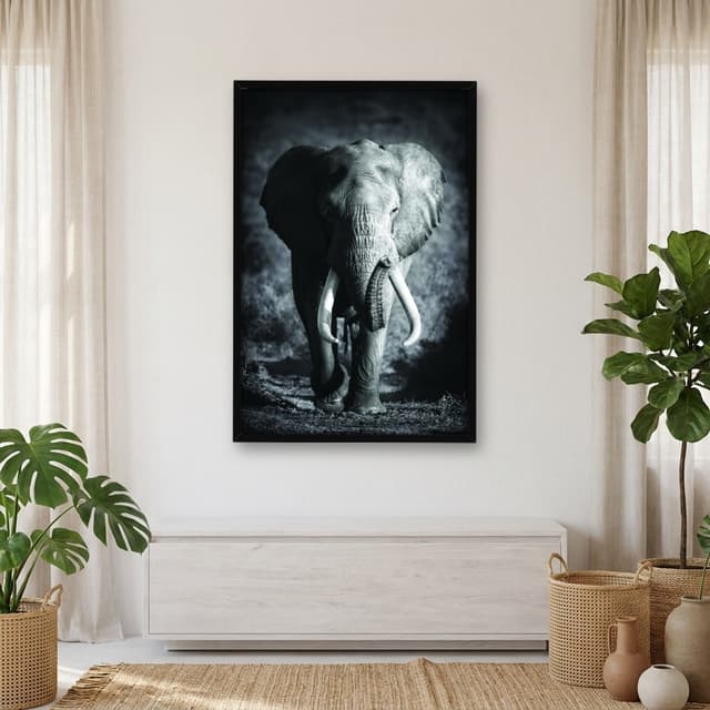 Quadro Decorativo Elefante
