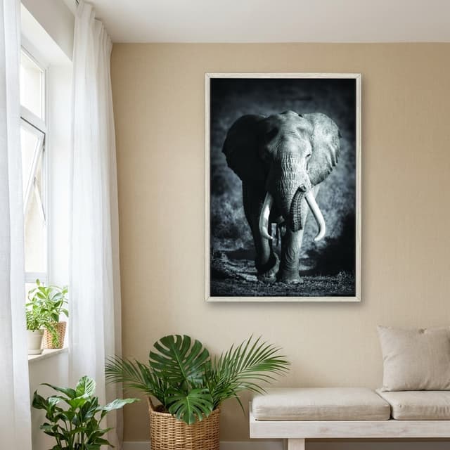 Quadro Decorativo Elefante