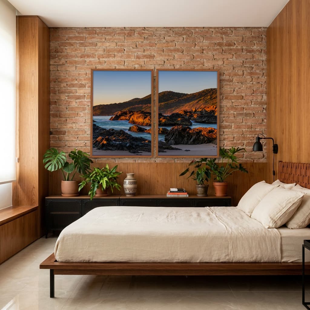Kit Quadros Decorativos Praia