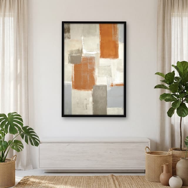 Quadro Decorativo Pintura Abstrata