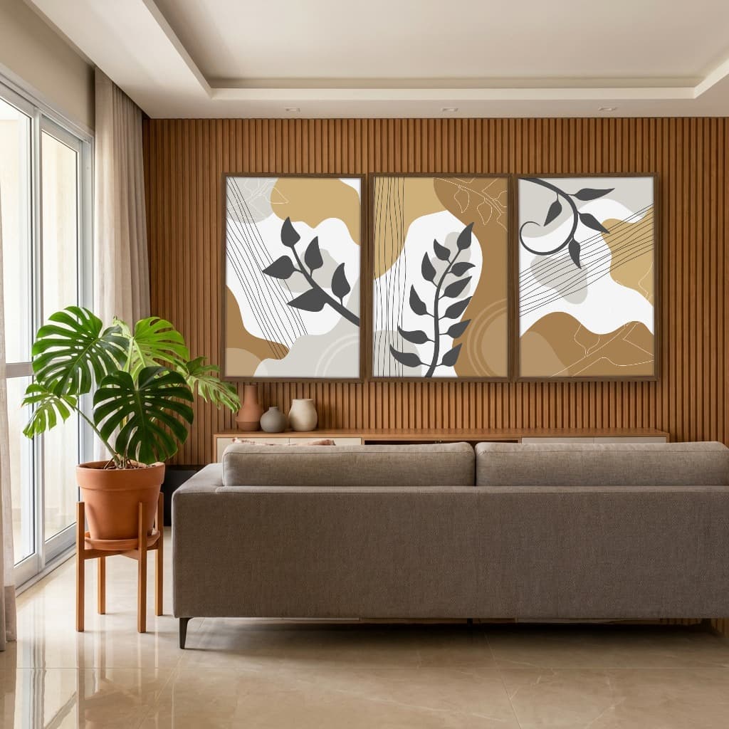 Kit Quadros Decorativos Boho