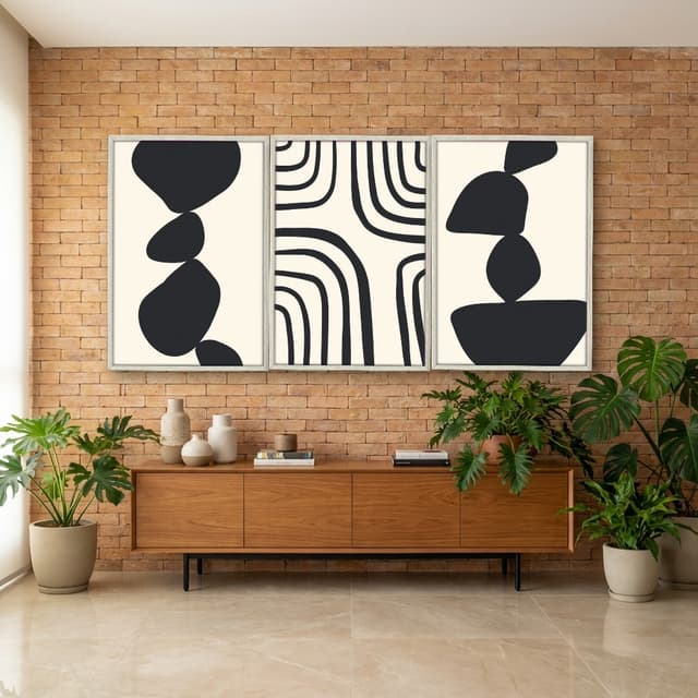 Kit Quadros Decorativos Formas