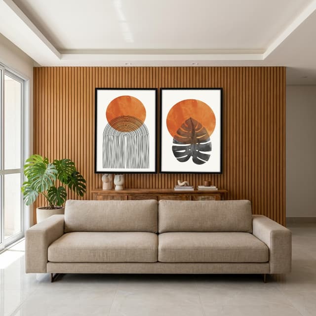 Kit Quadros Decorativos Tropical