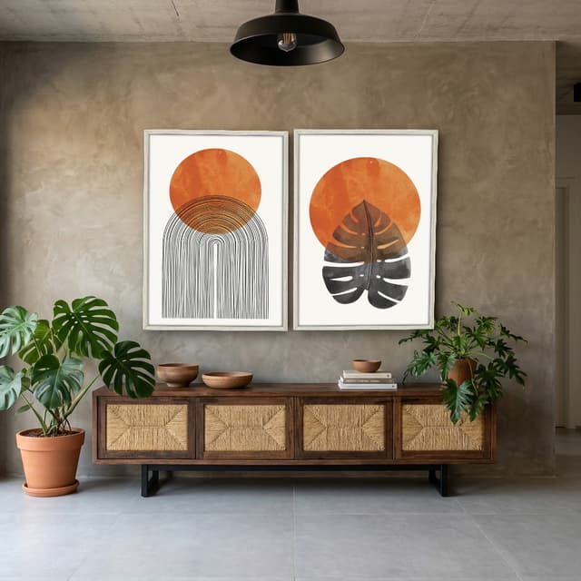 Kit Quadros Decorativos Tropical